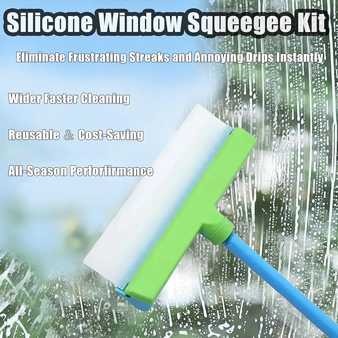 Alisanda™ Silicone Glass Squeegee Kit