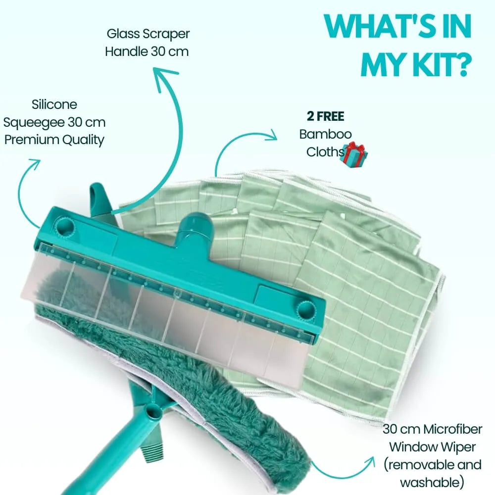 Alisanda™ Silicone Glass Squeegee Kit