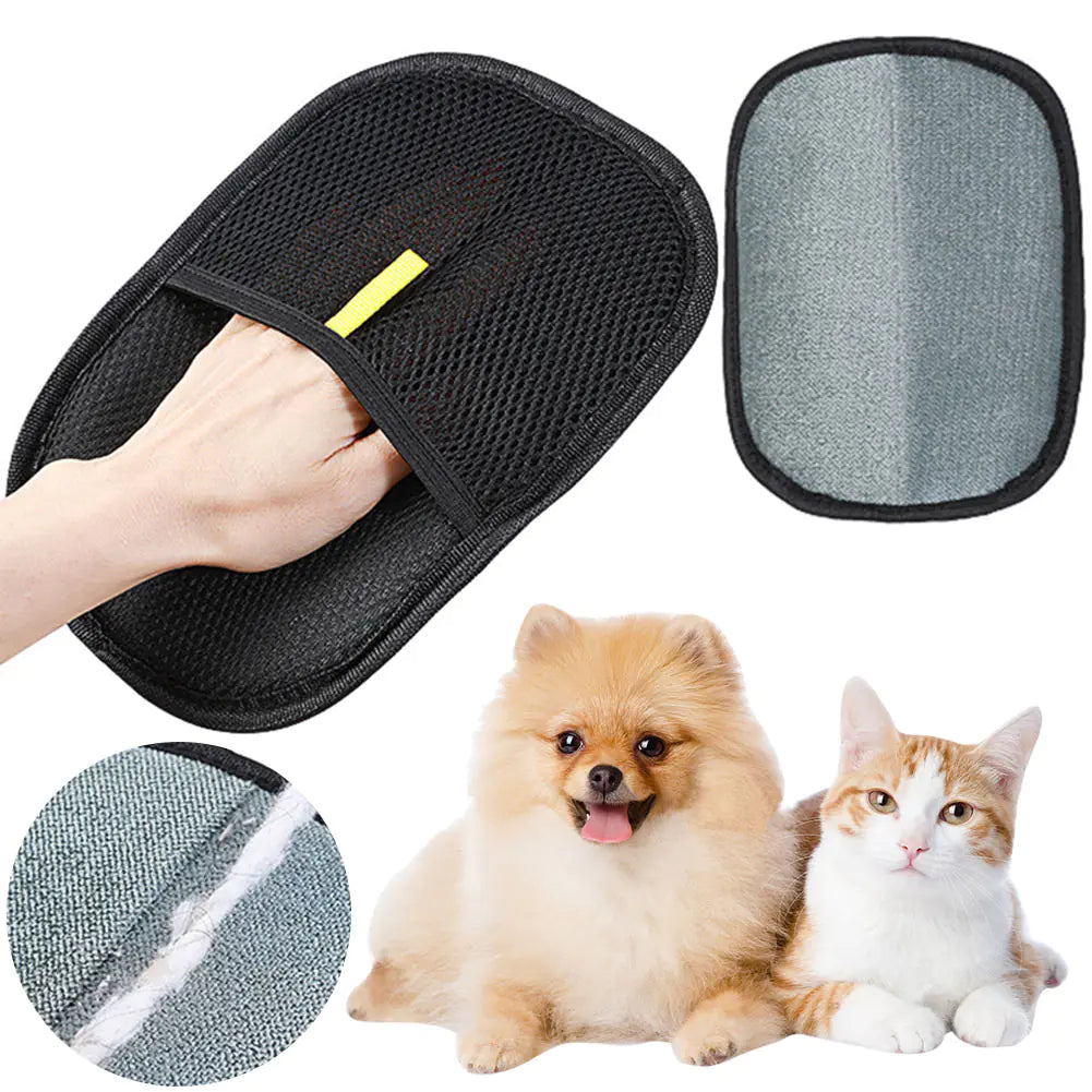 Fur-Free Pet Grooming Gloves